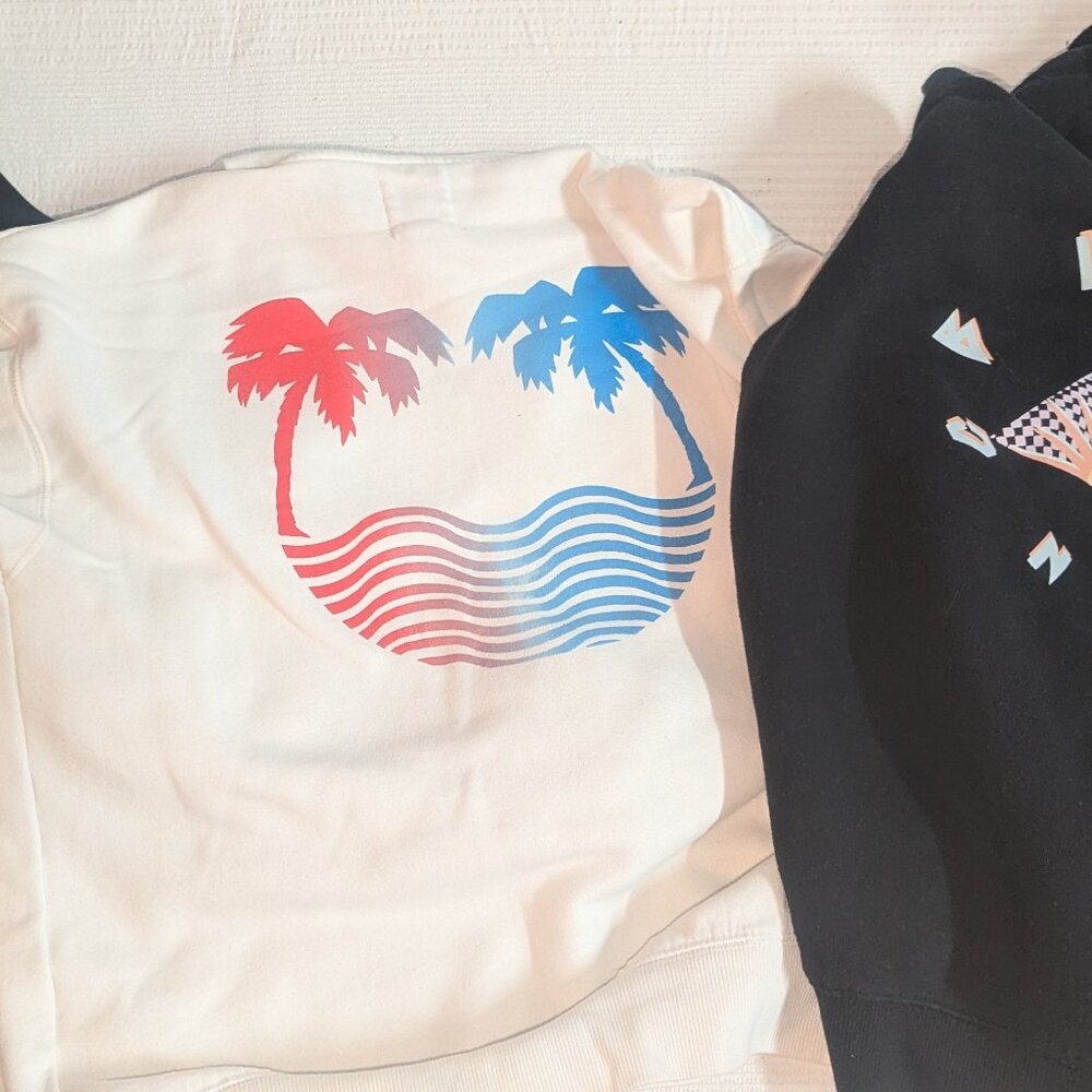 Bundle of 3 Surf Hoodies Vans/Billabong